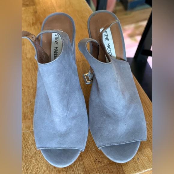 Steve Madden Gray Mules for Women - Picture 1 of 6